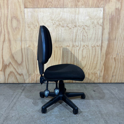 TOSC Task Chair in Black without Arms