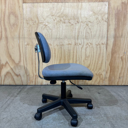 Low-Back Grey Office Chair