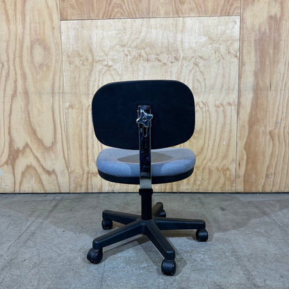 Low-Back Grey Office Chair