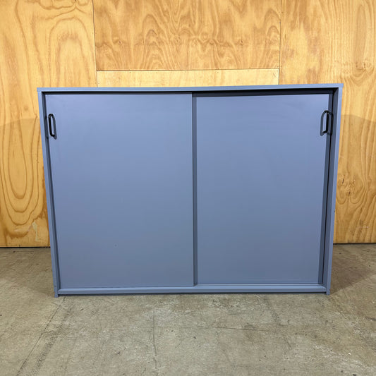 Two-Door Credenza in Slate Blue