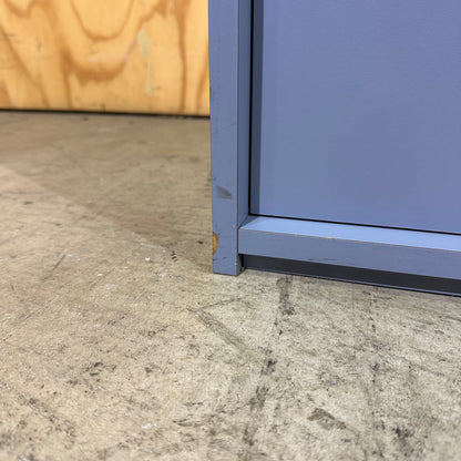 Two-Door Credenza in Slate Blue