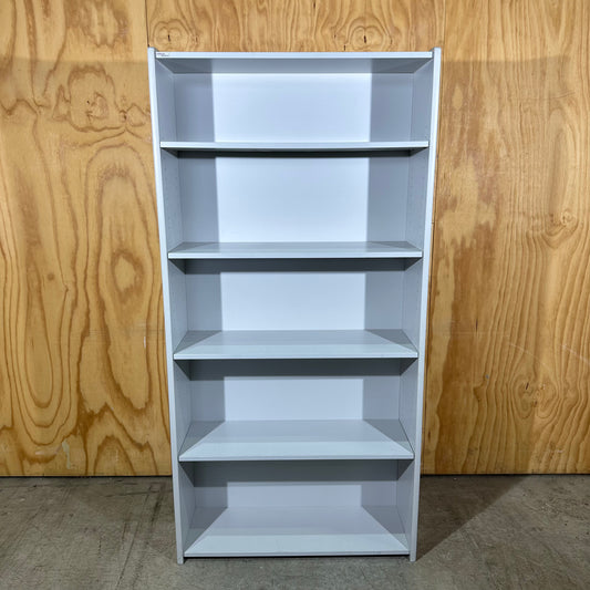 Merlin Office Bookcase in White