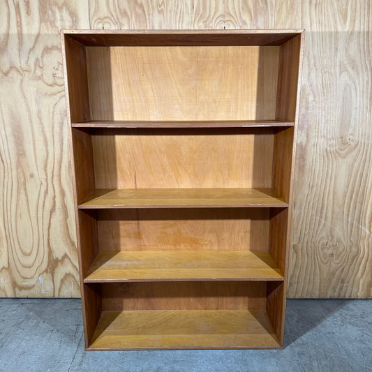 Wide Timber Bookshelf