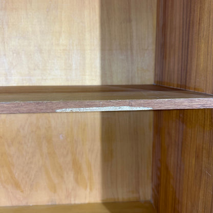 Mid-Century Modern Inspired Wide Bookshelf