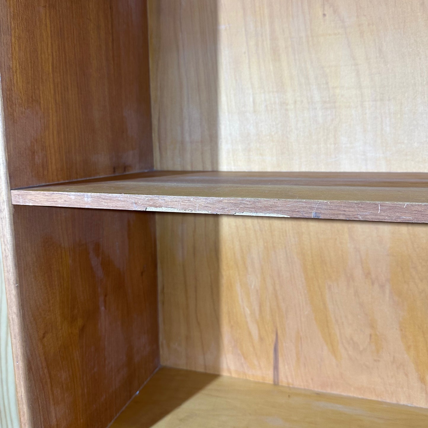 Mid-Century Modern Inspired Wide Bookshelf