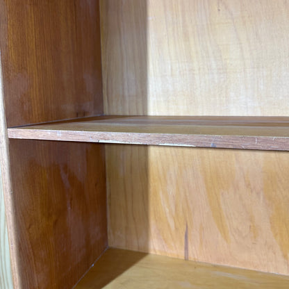 Mid-Century Modern Inspired Wide Bookshelf