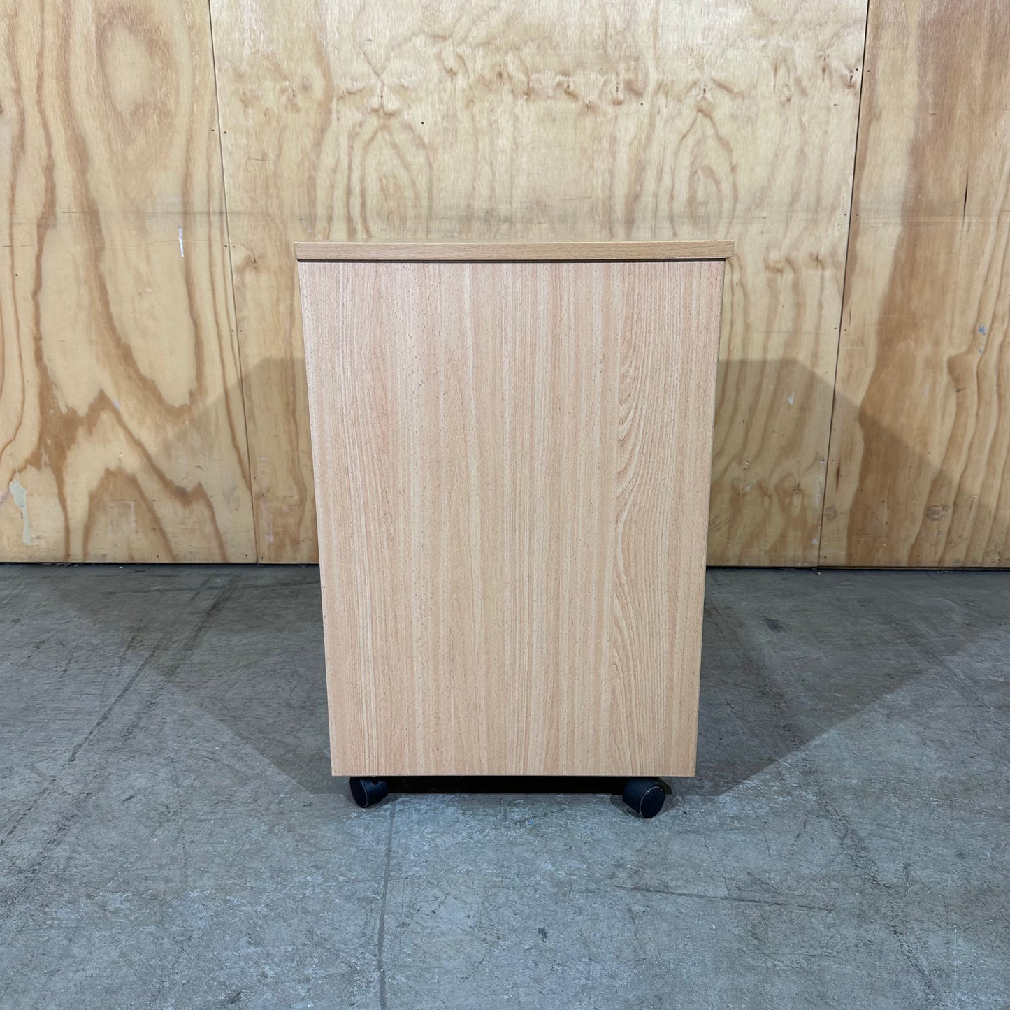 Light Wooden Veneer Pedestal