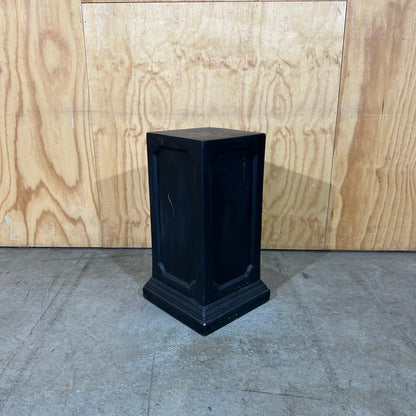 Black Display Plinth