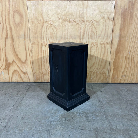 Black Display Plinth