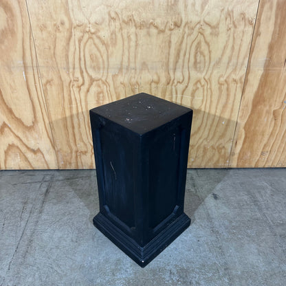 Black Display Plinth