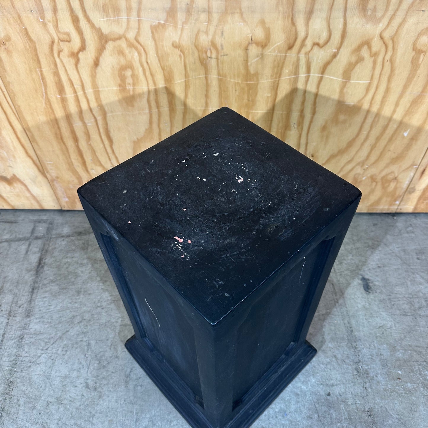 Black Display Plinth