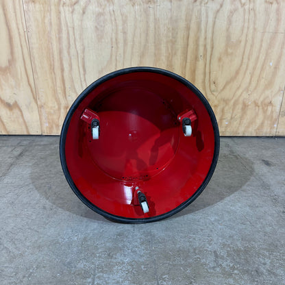Red Practic Movable Step Stool