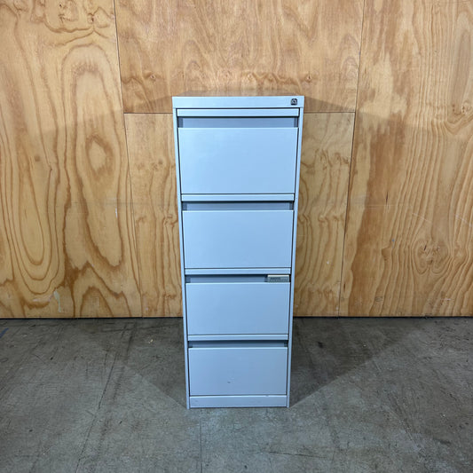 Namco Silhouette 4 Drawer Filing Cabinet in Grey