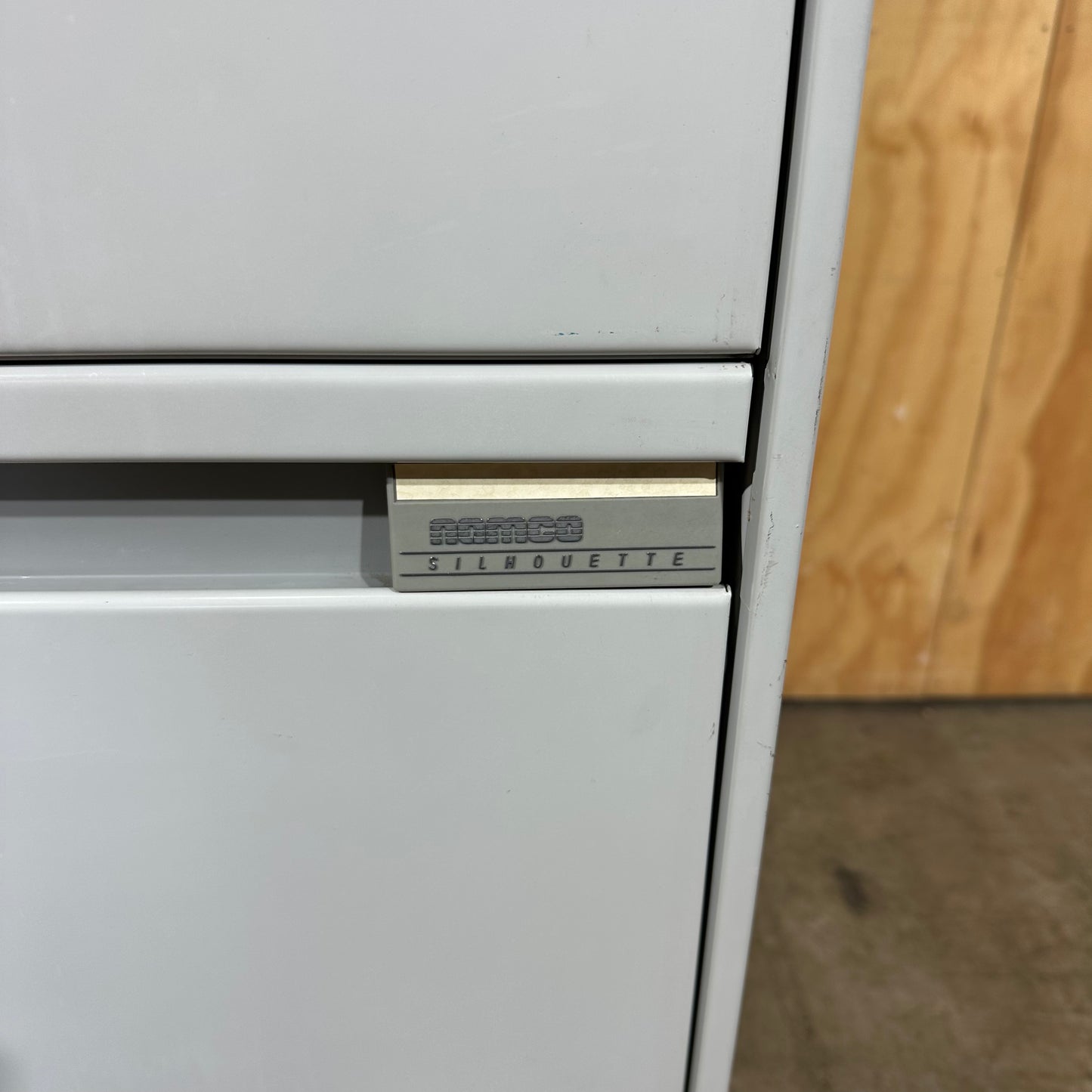 Namco Silhouette 4 Drawer Filing Cabinet in Grey