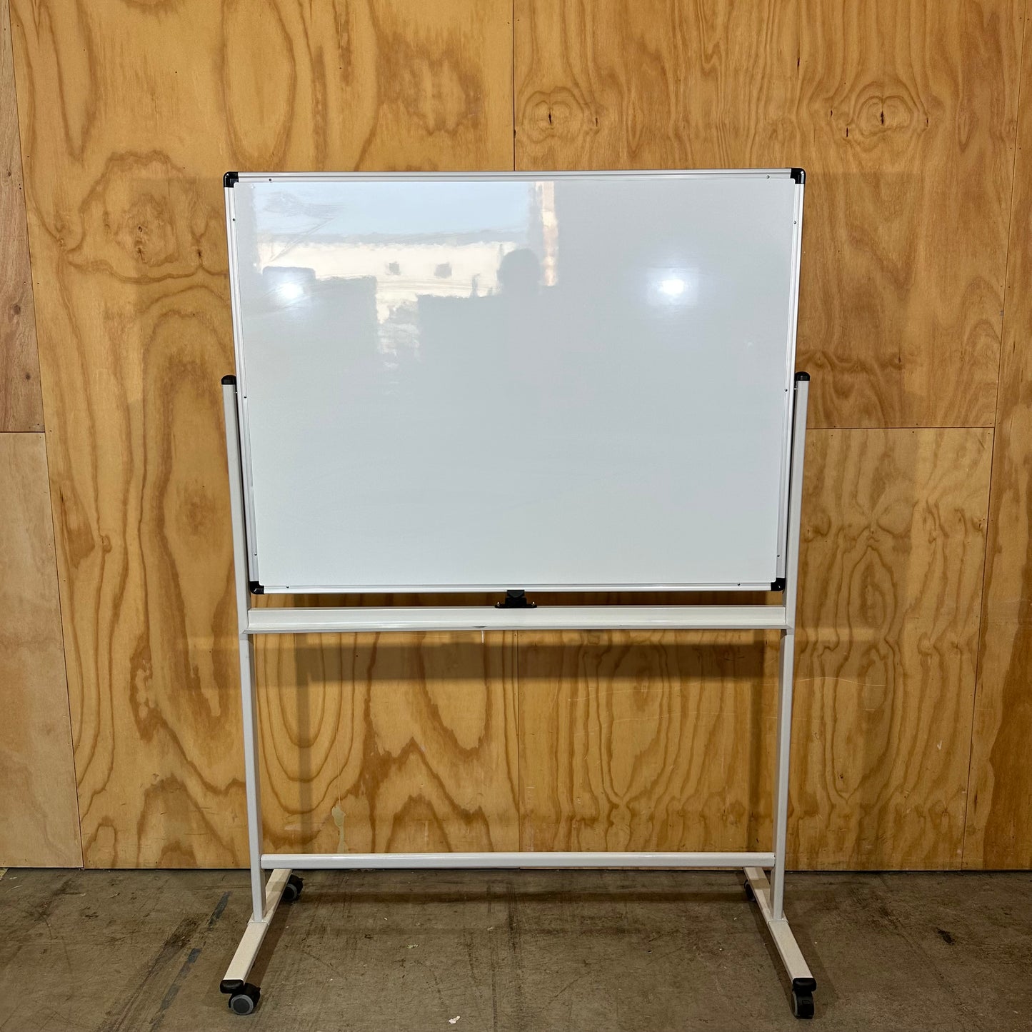 Medium Double-Sided Whiteboard on Wheels