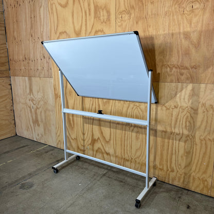 Medium Double-Sided Whiteboard on Wheels