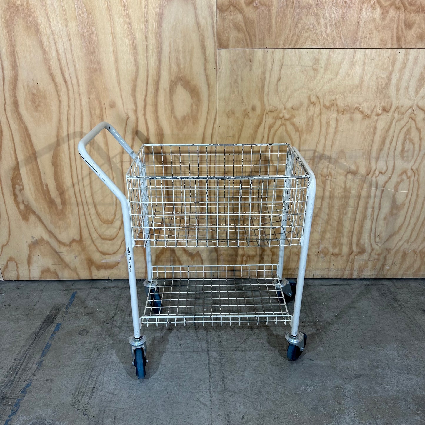 Office File Trolley in Cream