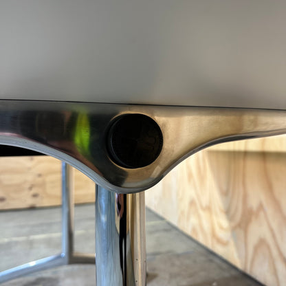 Thinking Works Commerical Meeting Room Table with Eames-Inspired Base