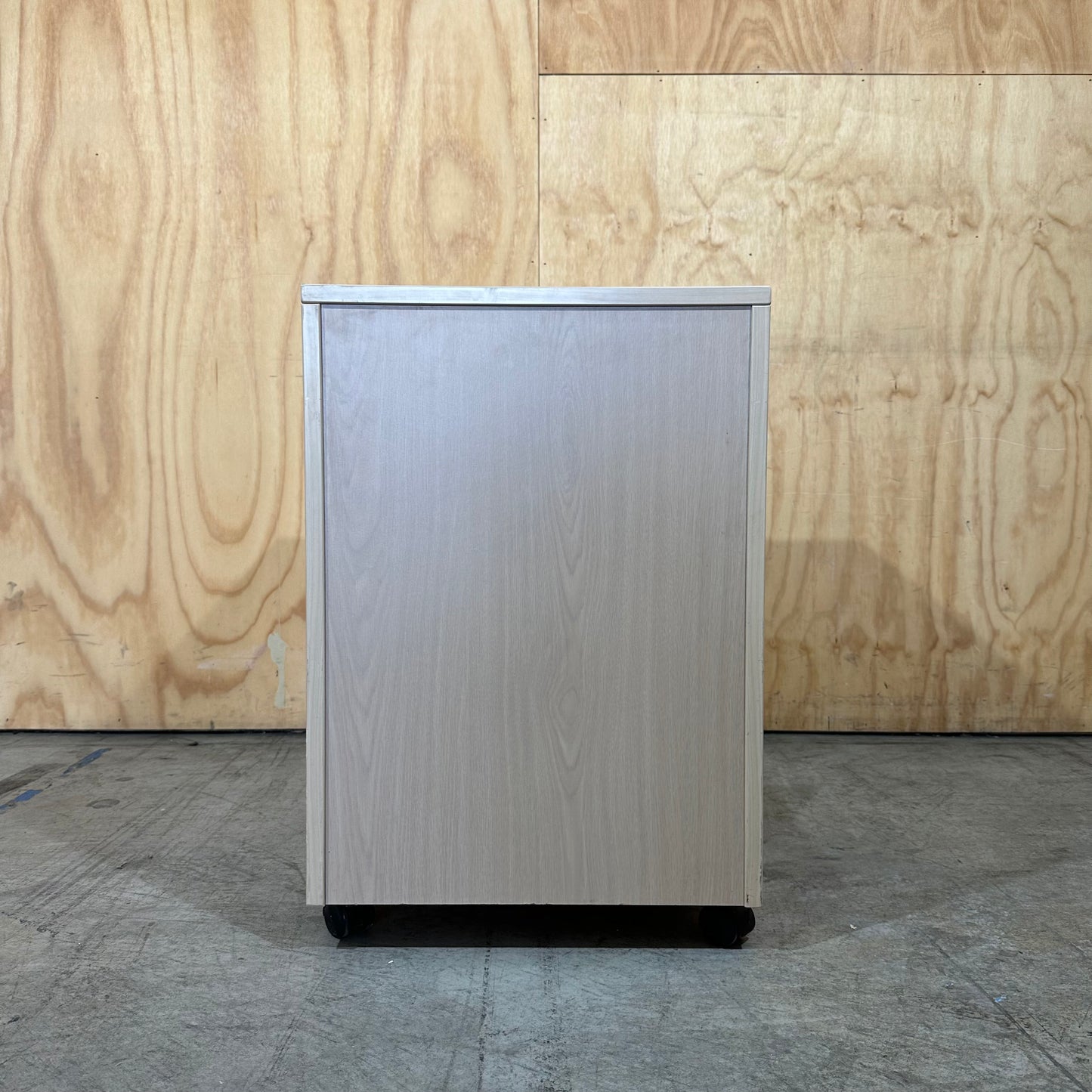 Wooden Veneer 4-Drawer Pedestal