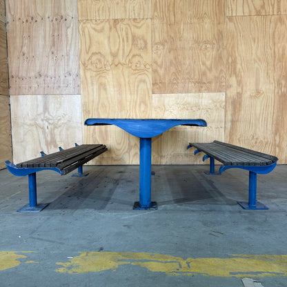 Urban Design Park Table with Benches