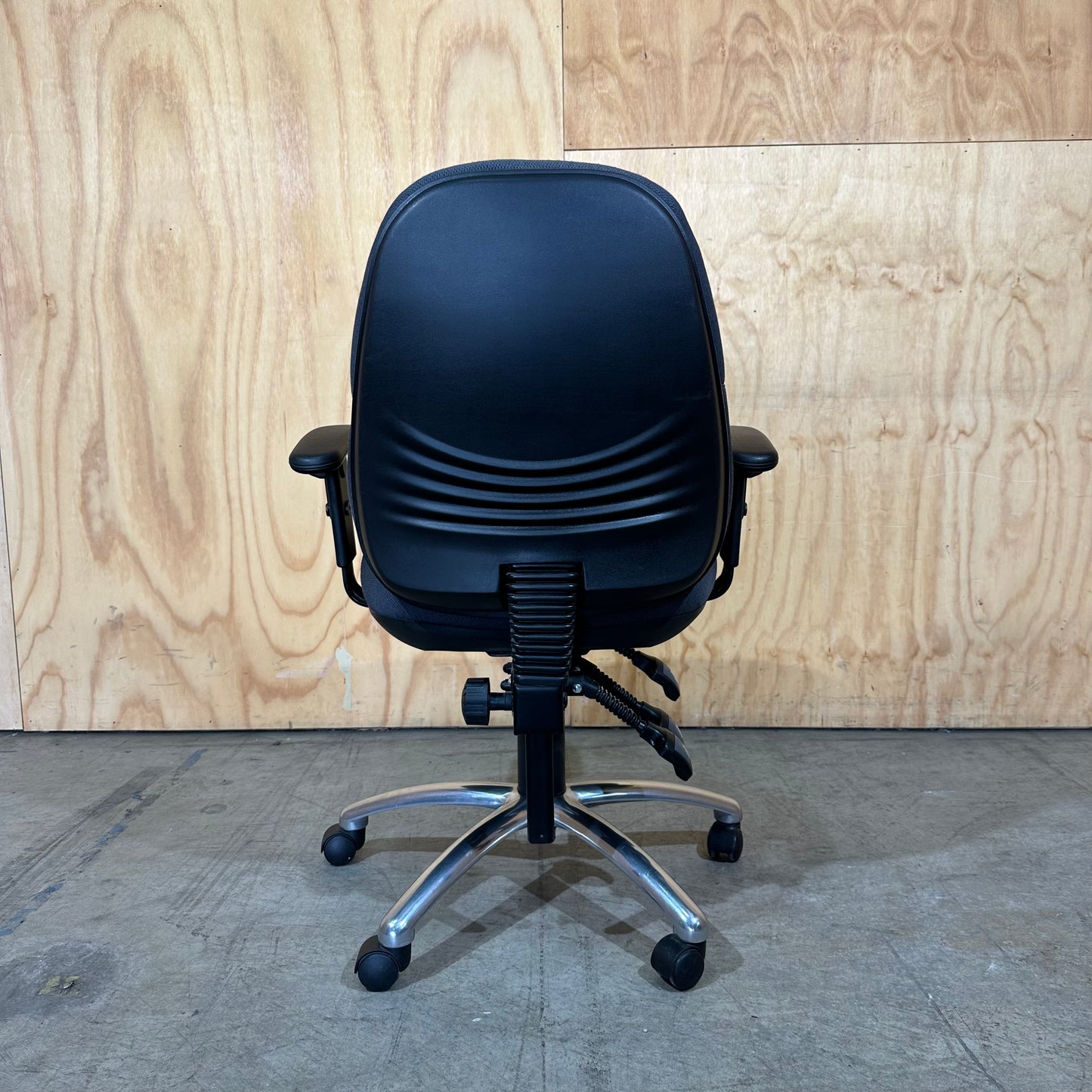 Blue Upholstered Task Chair (With and Without Arms)