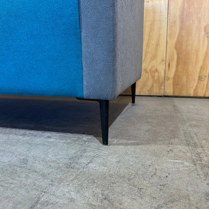 Grey and Blue Chair Solutions Koosh Sofa