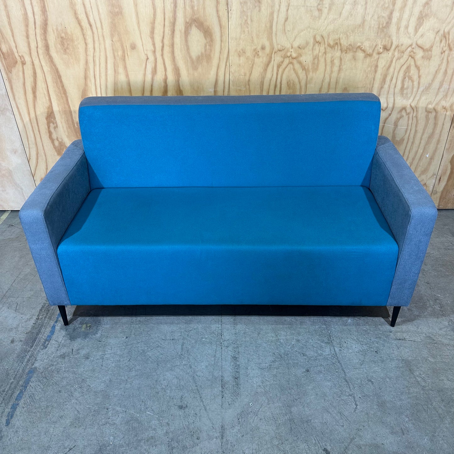 Grey and Blue Chair Solutions Koosh Sofa