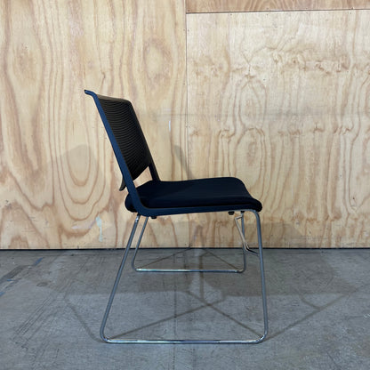 Black Mesh Visitor "Tweet" Chair