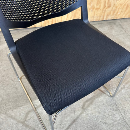 Black Mesh Visitor "Tweet" Chair