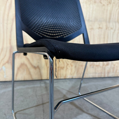 Black Mesh Visitor "Tweet" Chair