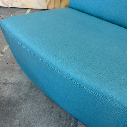 Turquoise Modular Vinyl Seat