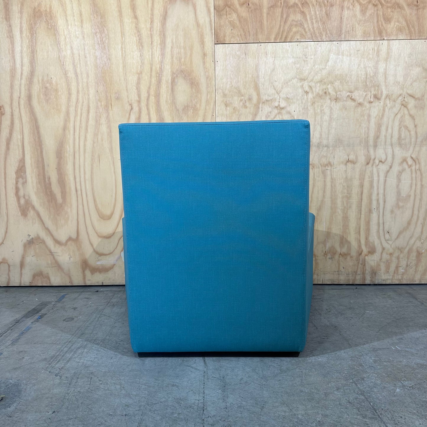 Turquoise Modular Vinyl Seat