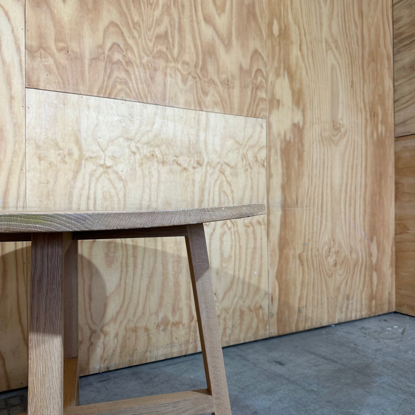 Round Wooden Dining Table