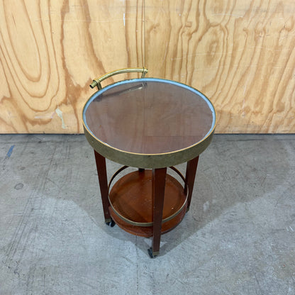Vintage Drinks Trolley with Short Handle