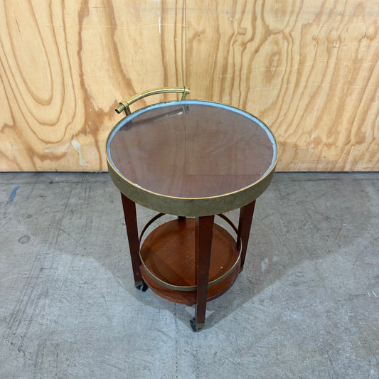 Vintage Drinks Trolley with Short Handle