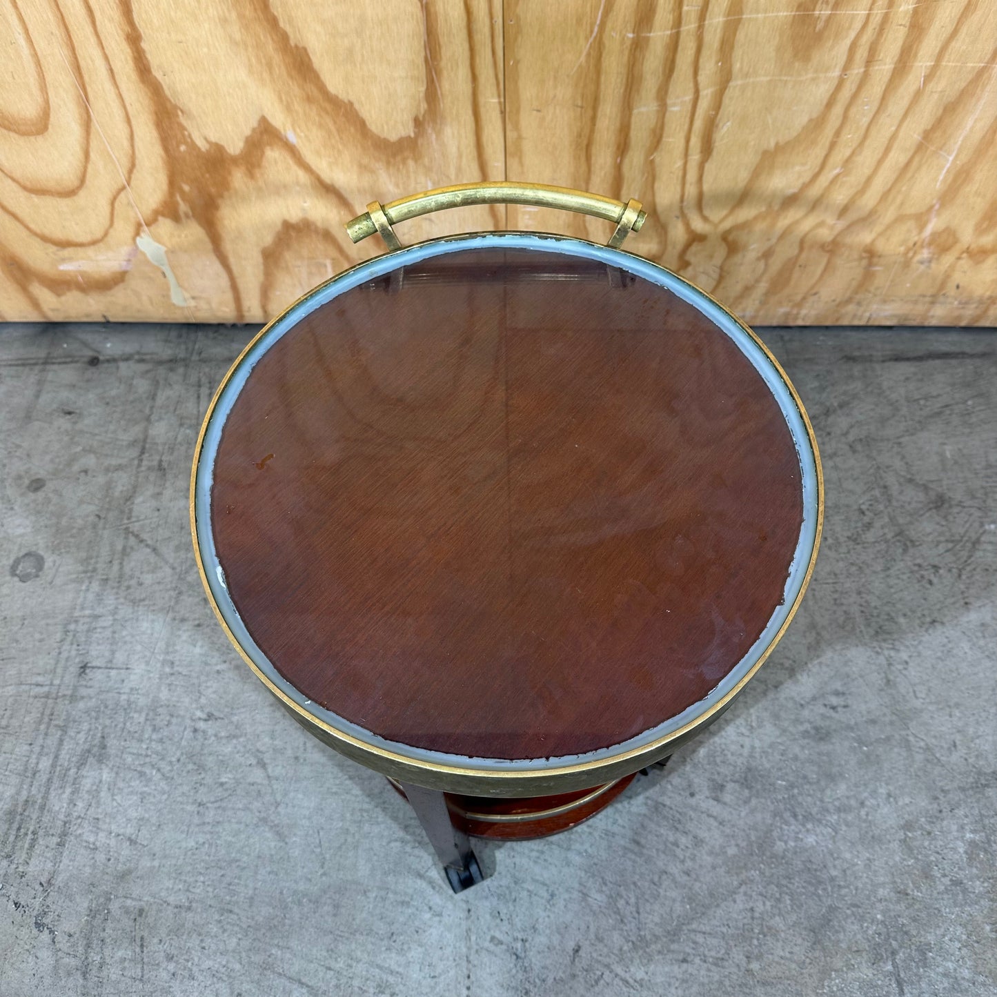 Vintage Drinks Trolley with Short Handle