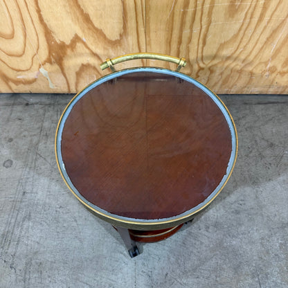 Vintage Drinks Trolley with Short Handle