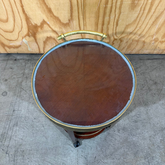 Vintage Drinks Trolley with Short Handle