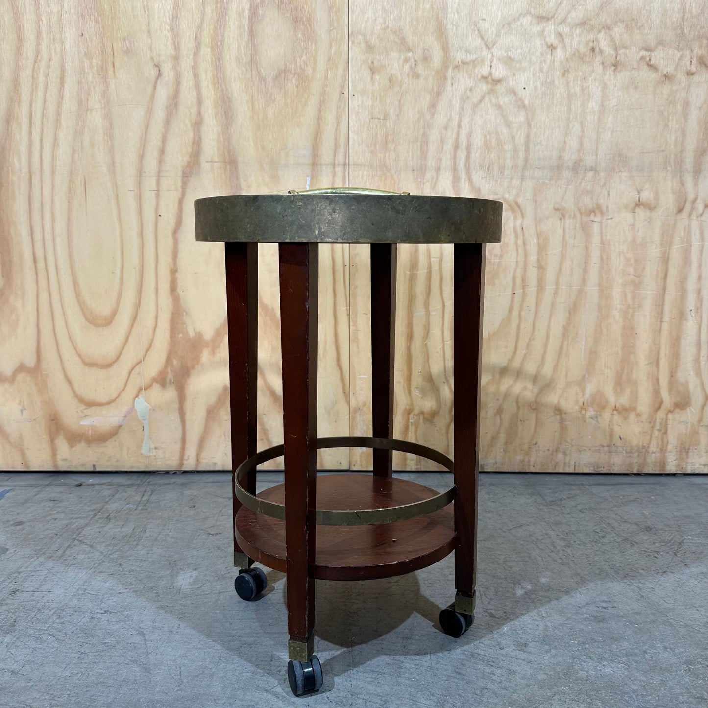 Vintage Drinks Trolley with Short Handle