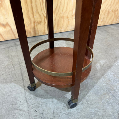 Vintage Drinks Trolley with Short Handle