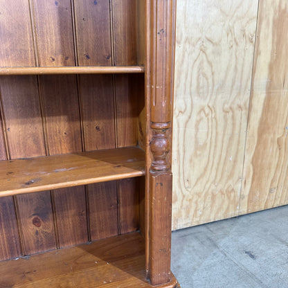 Ornamental Wooden Bookshelf
