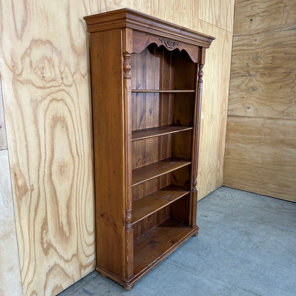 Ornamental Wooden Bookshelf