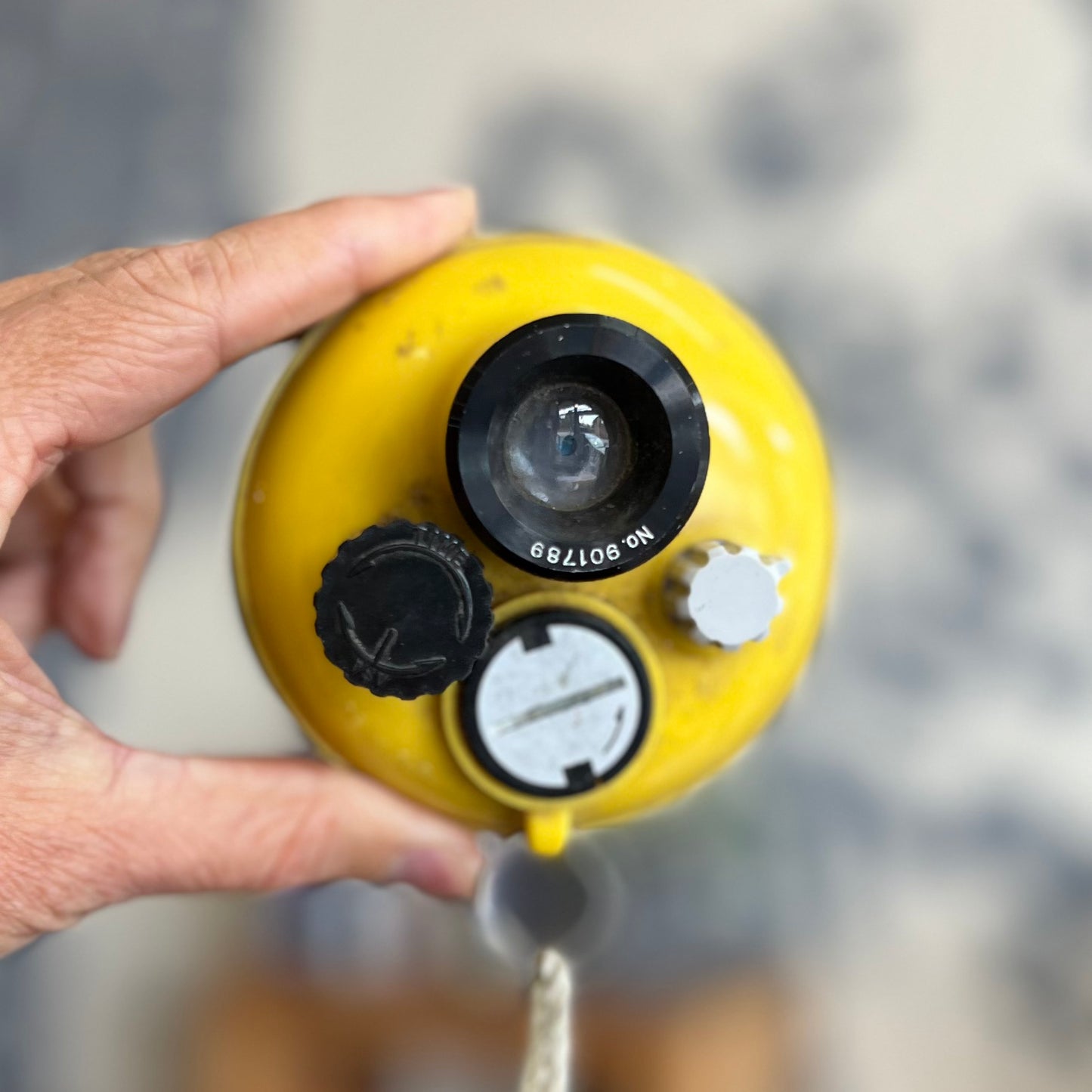Vintage Yellow Sekonic Marine METER II