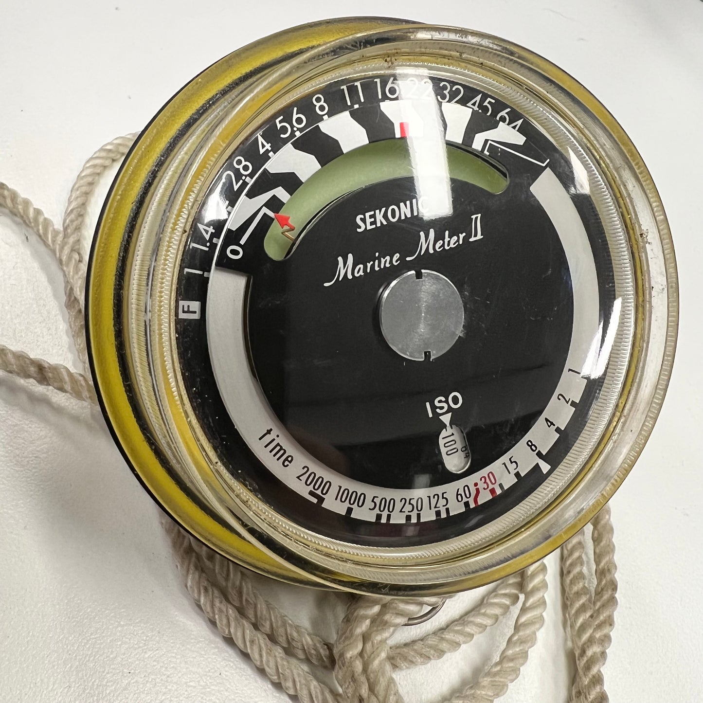 Vintage Yellow Sekonic Marine METER II