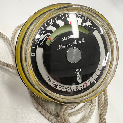 Vintage Yellow Sekonic Marine METER II