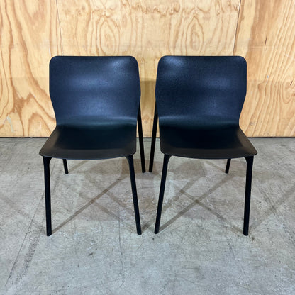 Wilkhahn Chassis Visitor Chair Black
