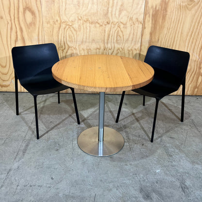 Wilkhahn Chassis Visitor Chair Black