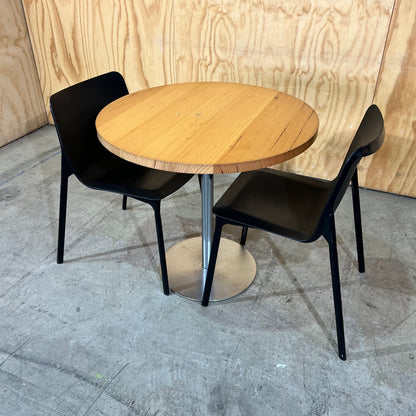 Wilkhahn Chassis Visitor Chair Black