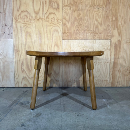 Large Timber Round Table (Warped)