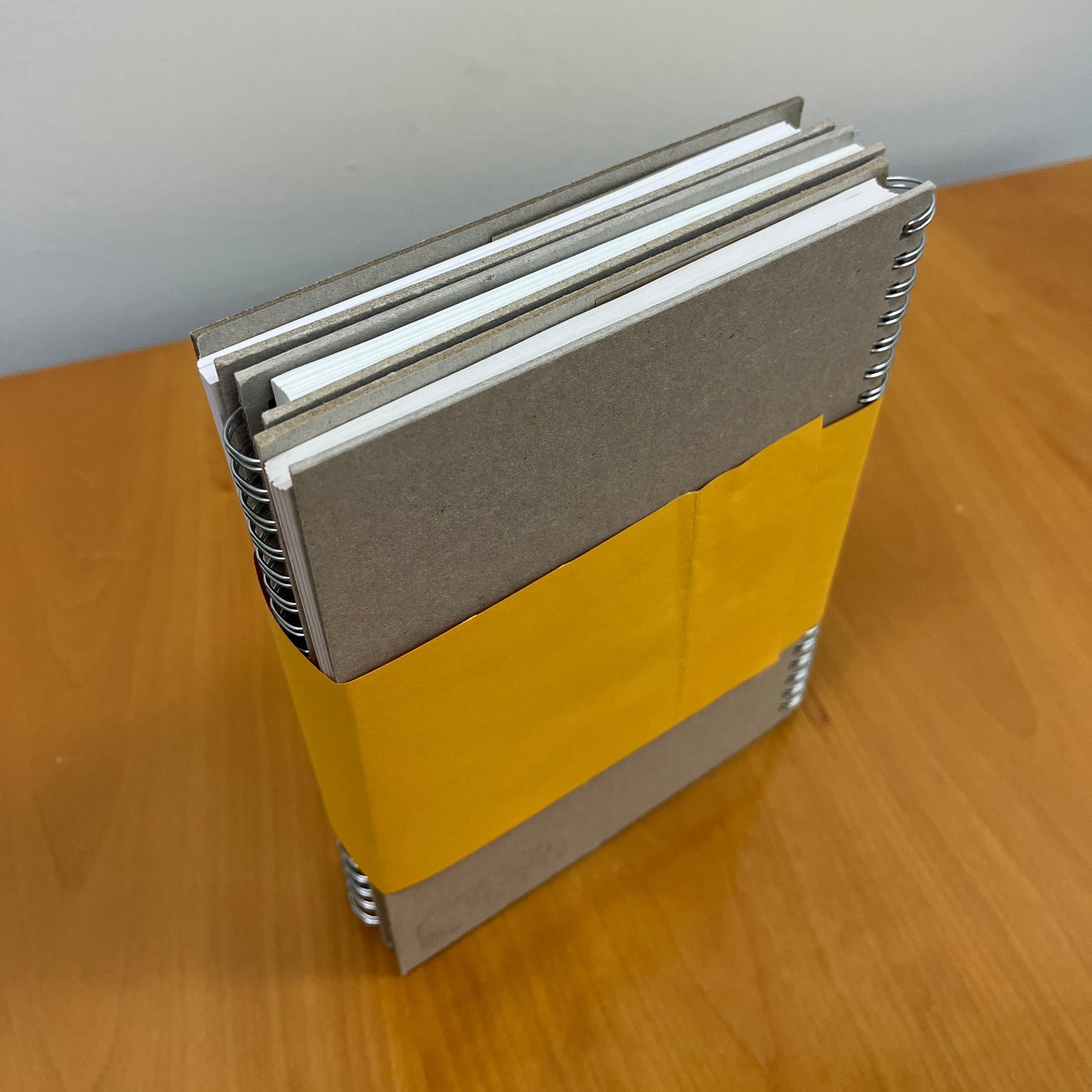 Green Collect Plain Upcycled A5 Notebooks - 3 Pack